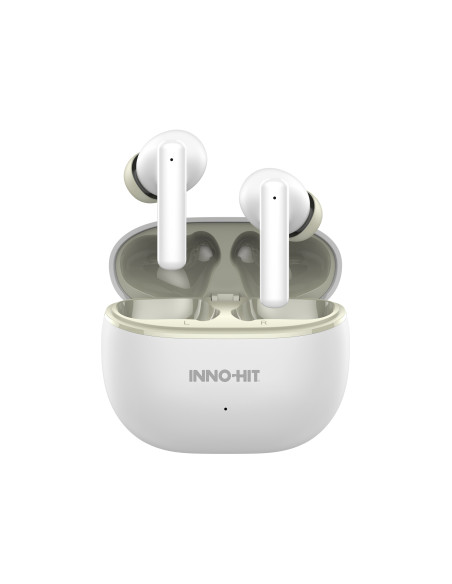 INNOHIT CUFFIE SMARTPOD CON ENC ANC SMART TOUCH E GAME MODE WHITE