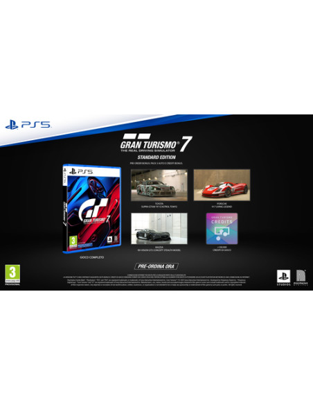 Sony Gran Turismo 7, Standard Edition Multilingua PlayStation 5