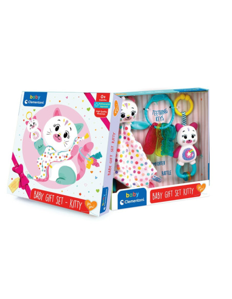 Baby Gift Set - Kitty set da regalo per bambino Ragazza Multicolore