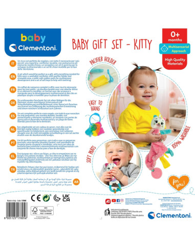 Baby Gift Set - Kitty set da regalo per bambino Ragazza Multicolore