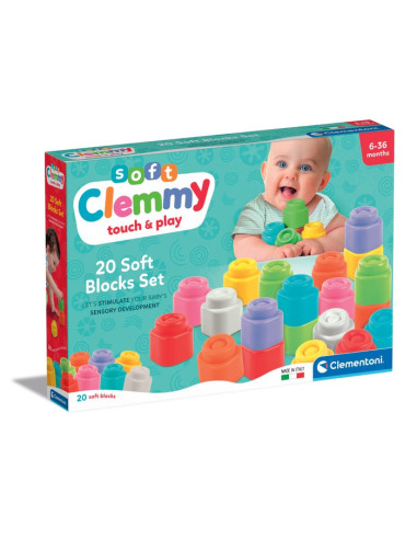 Clementoni Clemmy Confezione 20 Mattoncini