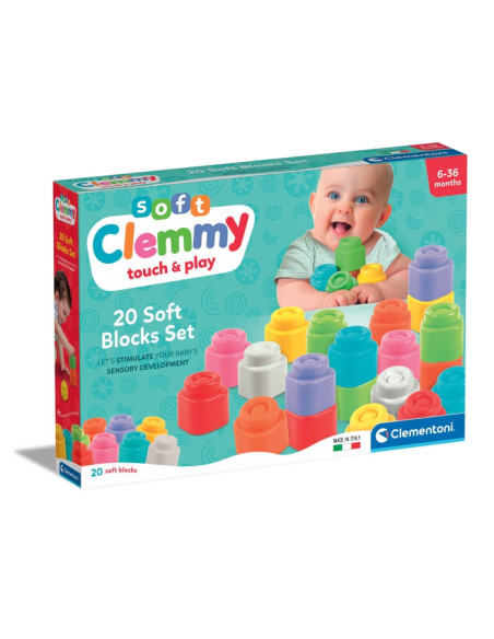 Clementoni Clemmy Confezione 20 Mattoncini