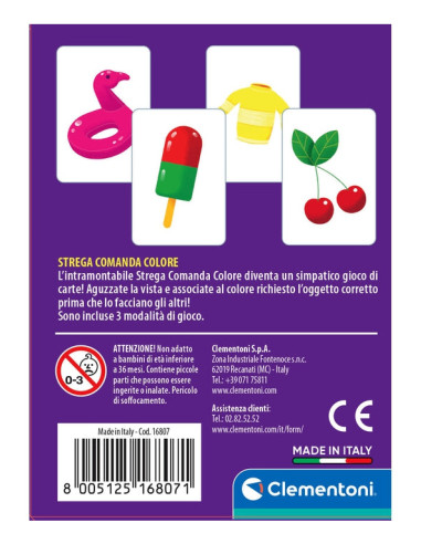 Baby Strega Comanda Colore