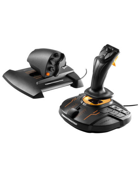 Thrustmaster T-16000M FCS Hotas Nero, Arancione USB Joystick Analogico/Digitale PC