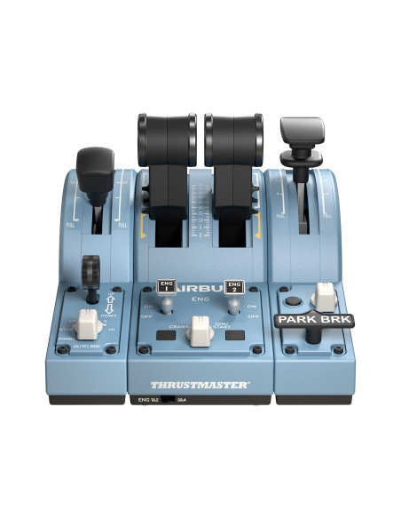 Thrustmaster TCA Quadrant Add-On Airbus Edition Nero, Blu Simulazione di Volo PC