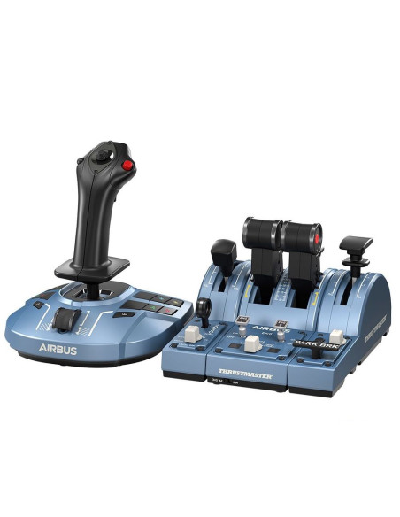 Thrustmaster TCA Captain Pack X Airbus Edition Nero, Grigio USB Joystick + leva di controllo del motore Analogico PC, Xbox