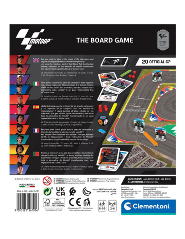 Clementoni MOTO GP Gioco da tavolo