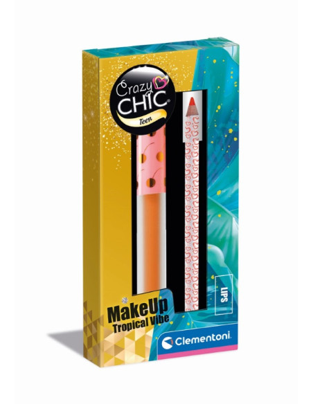Clementoni Crazy Chic Lipgloss & Pencil: Tropical Vibe