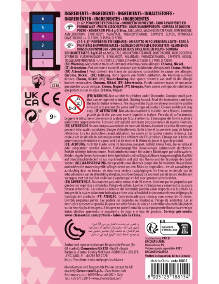 Clementoni Crazy Chic Eyeshadow: Party Queen