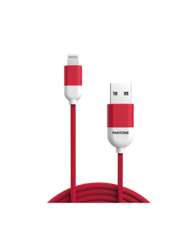 Celly PT-LCS001-5R1 cavo per cellulare Rosso 1,5 m USB A Lightning