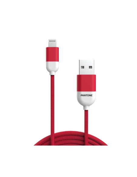 Celly PT-LCS001-5R1 cavo per cellulare Rosso 1,5 m USB A Lightning