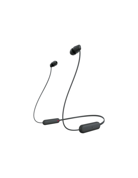 Sony WI-C100 Auricolare Wireless In-ear Musica e Chiamate Bluetooth Nero