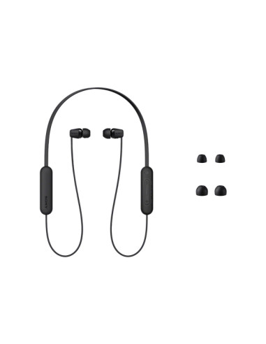 Sony WI-C100 Auricolare Wireless In-ear Musica e Chiamate Bluetooth Nero