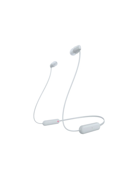 Sony WI-C100 Auricolare Wireless In-ear Musica e Chiamate Bluetooth Bianco