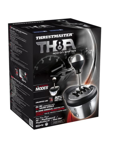Thrustmaster 4060059 periferica di gioco Nero, Metallico USB Analogico PC, PlayStation 4, PlayStation 5, Playstation 3, Xbox One