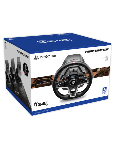 Thrustmaster T248 Nero Sterzo + Pedali PC, PlayStation 4, PlayStation 5