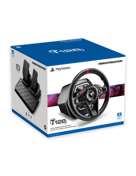 Thrustmaster T128 Nero USB Sterzo + Pedali Analogico PC, PlayStation 4, PlayStation 5