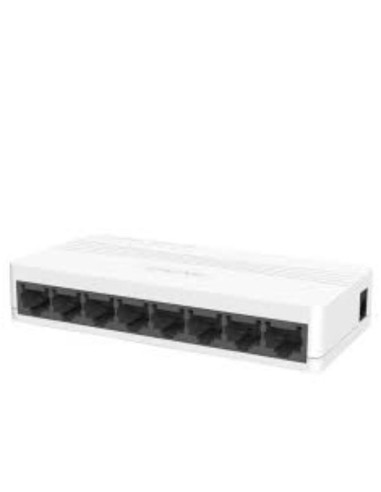 Hikvision DS-3E0108D-E Switch Unmanaged Fast Ethernet 8 Porte
