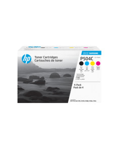 Samsung Confezione da 4 cartucce toner originali HP CLT-P504C (ciano/magenta/giallo/nero)