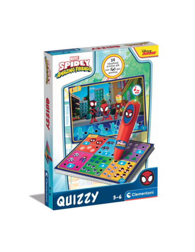 Clementoni Quizzy - Spidey 10 min Gioco da tavolo Quiz