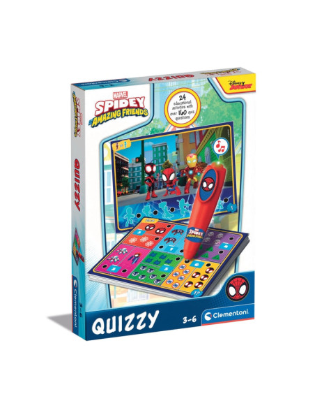 Clementoni Quizzy - Spidey 10 min Gioco da tavolo Quiz