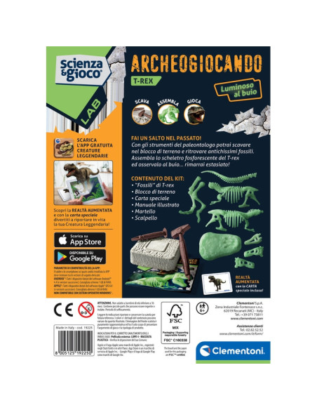 Clementoni Science & Play 19225 giocattolo e kit di scienza per bambini