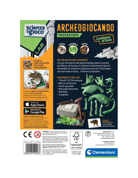 Clementoni Science & Play 19226 giocattolo e kit di scienza per bambini