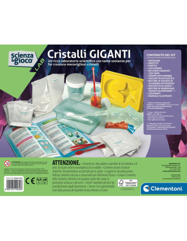 Clementoni Science & Play 19232 giocattolo e kit di scienza per bambini