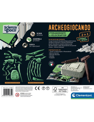 Clementoni Science & Play 19375 giocattolo e kit di scienza per bambini