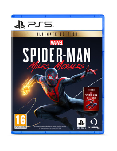 Sony Marvel’s Spider-Man: Miles Morales Ultimate Edition Tedesca, Inglese, ITA PlayStation 5