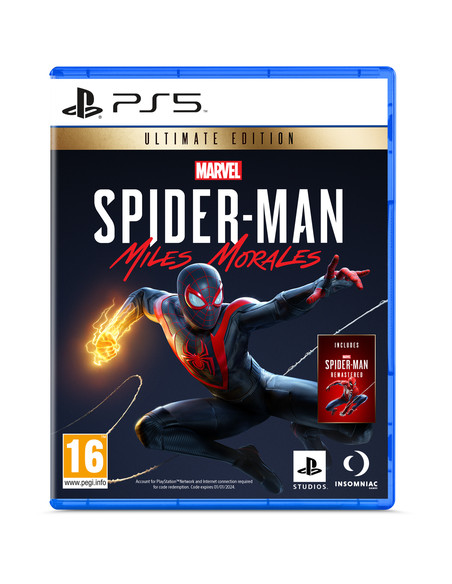 Sony Marvel’s Spider-Man: Miles Morales Ultimate Edition Tedesca, Inglese, ITA PlayStation 5