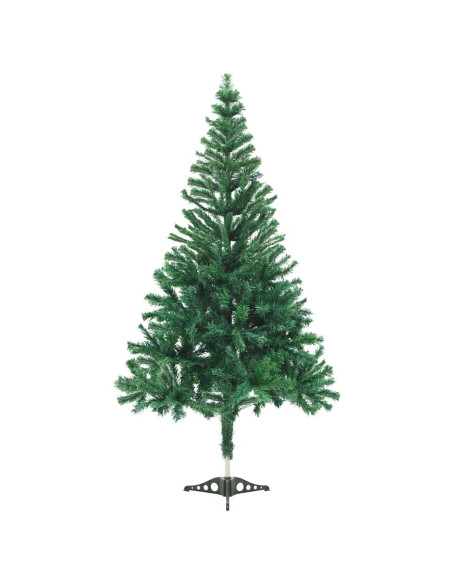 Albero di Natale Preilluminato con Palline 120 cm 230 Rami