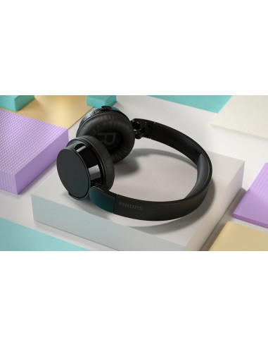 Philips Serie 4000 TAH4209BK/00 cuffia e auricolare Wireless A Padiglione Musica e Chiamate Bluetooth Nero