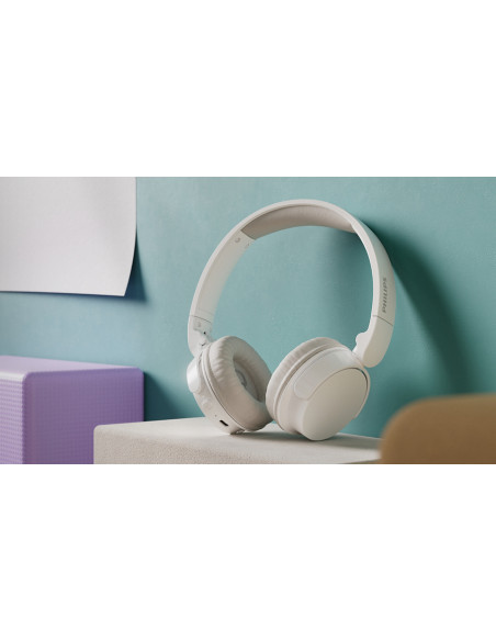 Philips TAH3209WT/00 cuffia e auricolare Wireless A Padiglione Musica e Chiamate Bluetooth Bianco