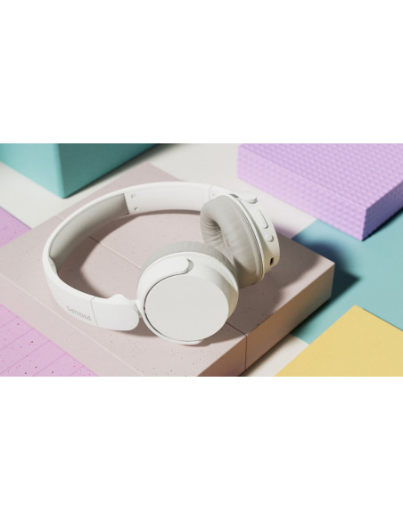 Philips TAH3209WT/00 cuffia e auricolare Wireless A Padiglione Musica e Chiamate Bluetooth Bianco