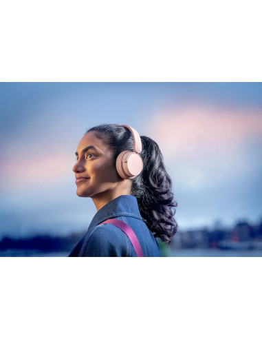 Philips Serie 4000 TAH4209PK/00 cuffia e auricolare Wireless A Padiglione Musica e Chiamate Bluetooth Rosa