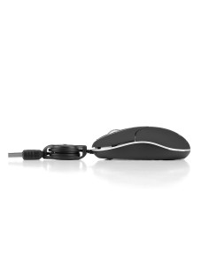 NGS SIN mouse Viaggio Ambidestro USB tipo A Ottico 1000 DPI 2