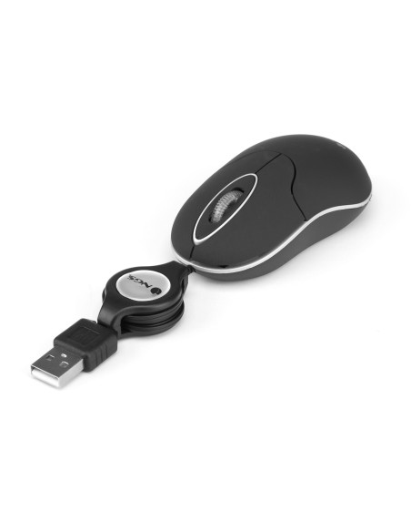 NGS SIN mouse Viaggio Ambidestro USB tipo A Ottico 1000 DPI
