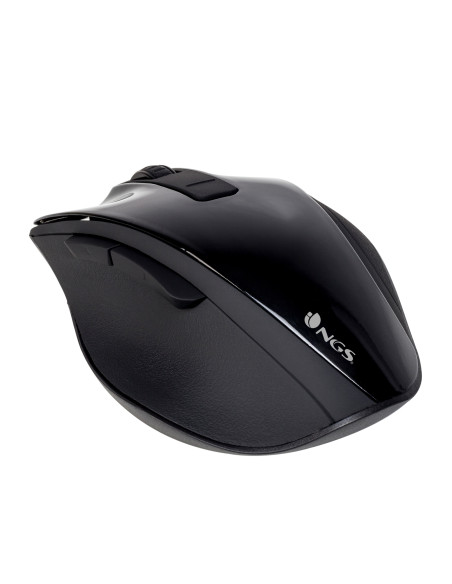 NGS Bow mouse Ufficio Mano destra RF Wireless Ottico 1600 DPI