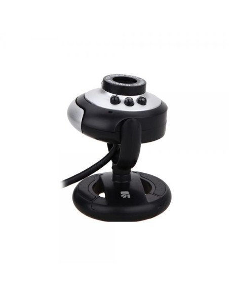 Xtreme 33861 webcam 0,3 MP 640 x 480 Pixel USB 2.0 Nero, Argento