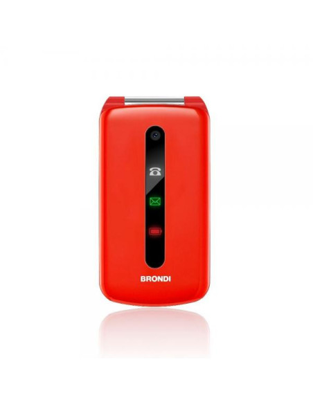 Brondi President 7,62 cm (3") 130 g Rosso Telefono cellulare basico