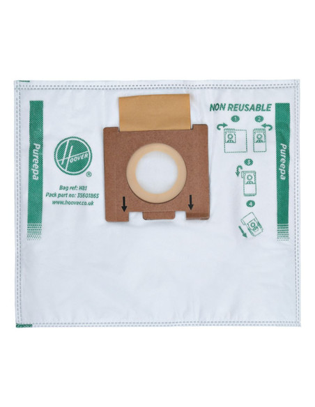 Hoover H81 - Micro Bag Sacchetto per la polvere A cilindro