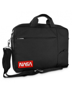 Atlantis Land NS-KLM180705-B borsa per notebook 39,6 cm (15.6") Borsa da corriere Nero, Rosso, Bianco