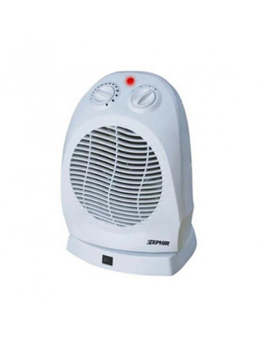 Zephir ZTRM6 stufetta elettrica Interno Bianco 2000 W Riscaldatore ambiente elettrico con ventilatore