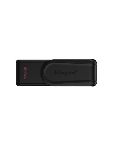 Kingston Technology DataTraveler 64GB Portable USB 3.2 Gen 1 Exodia S (Nero/Nero)