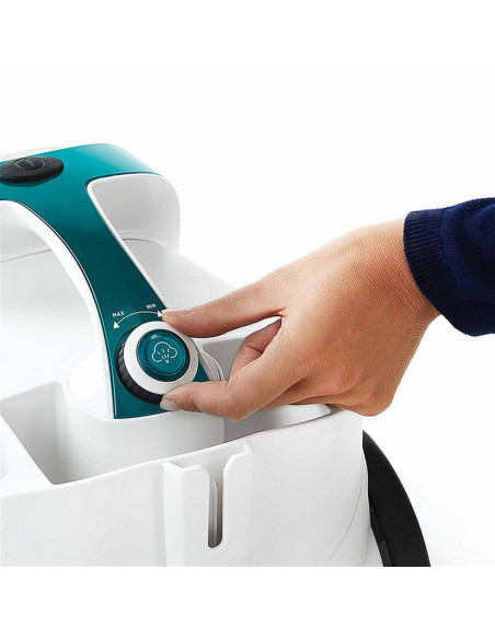 Polti Vaporetto Smart 100_T Pulitore a vapore cilindrico 1500 W Blu, Bianco