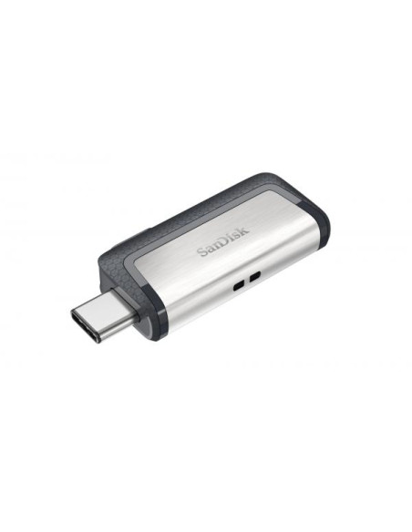 SanDisk Ultra Dual Drive USB Type-C unità flash USB 64 GB USB Type-A / USB Type-C 3.2 Gen 1 (3.1 Gen 1) Nero, Argento