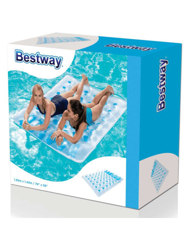 Bestway Materasso Matrimoniale Gonfiabile da Piscina 43055