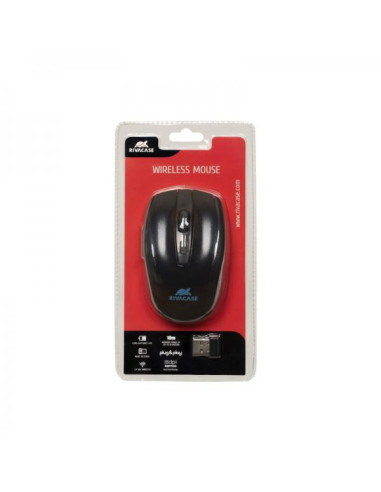 Rivacase 8038 + WIRELESS MOUSE borsa per notebook 39,6 cm (15.6") Valigetta ventiquattrore Nero