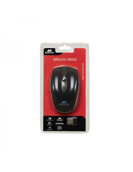 Rivacase 8038 + WIRELESS MOUSE borsa per notebook 39,6 cm (15.6") Valigetta ventiquattrore Nero